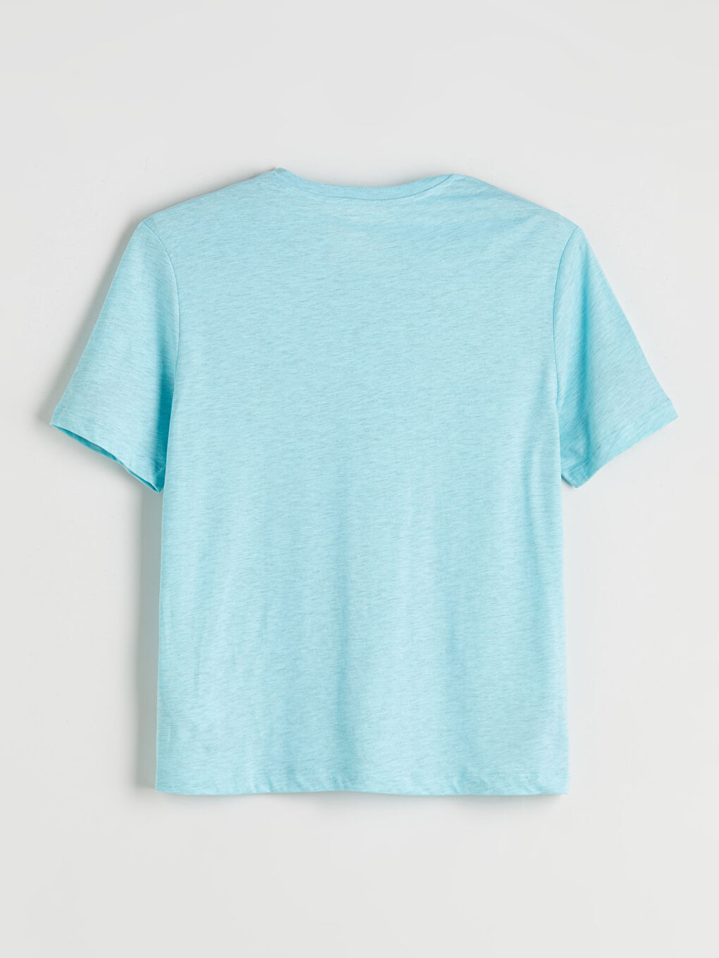 T-shirt en Jersey à Encolure en V pour Hommes-5