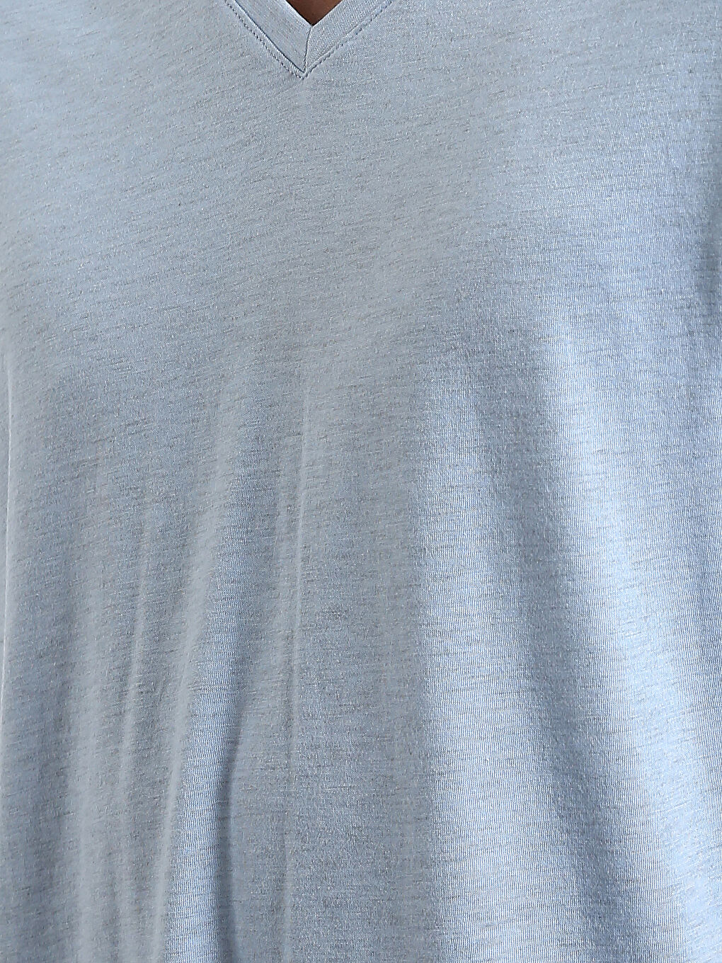 V Neck Jersey Men's T-Shirt-4