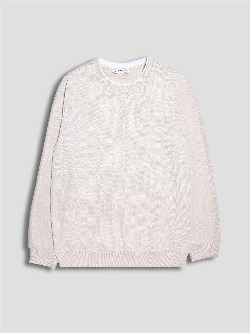 Man BEIGE Sweatshirt