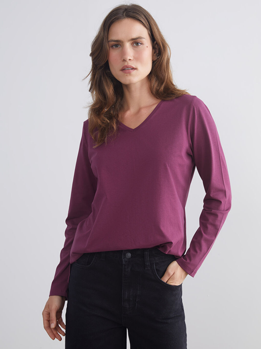 V Neck Women's T-Shirt