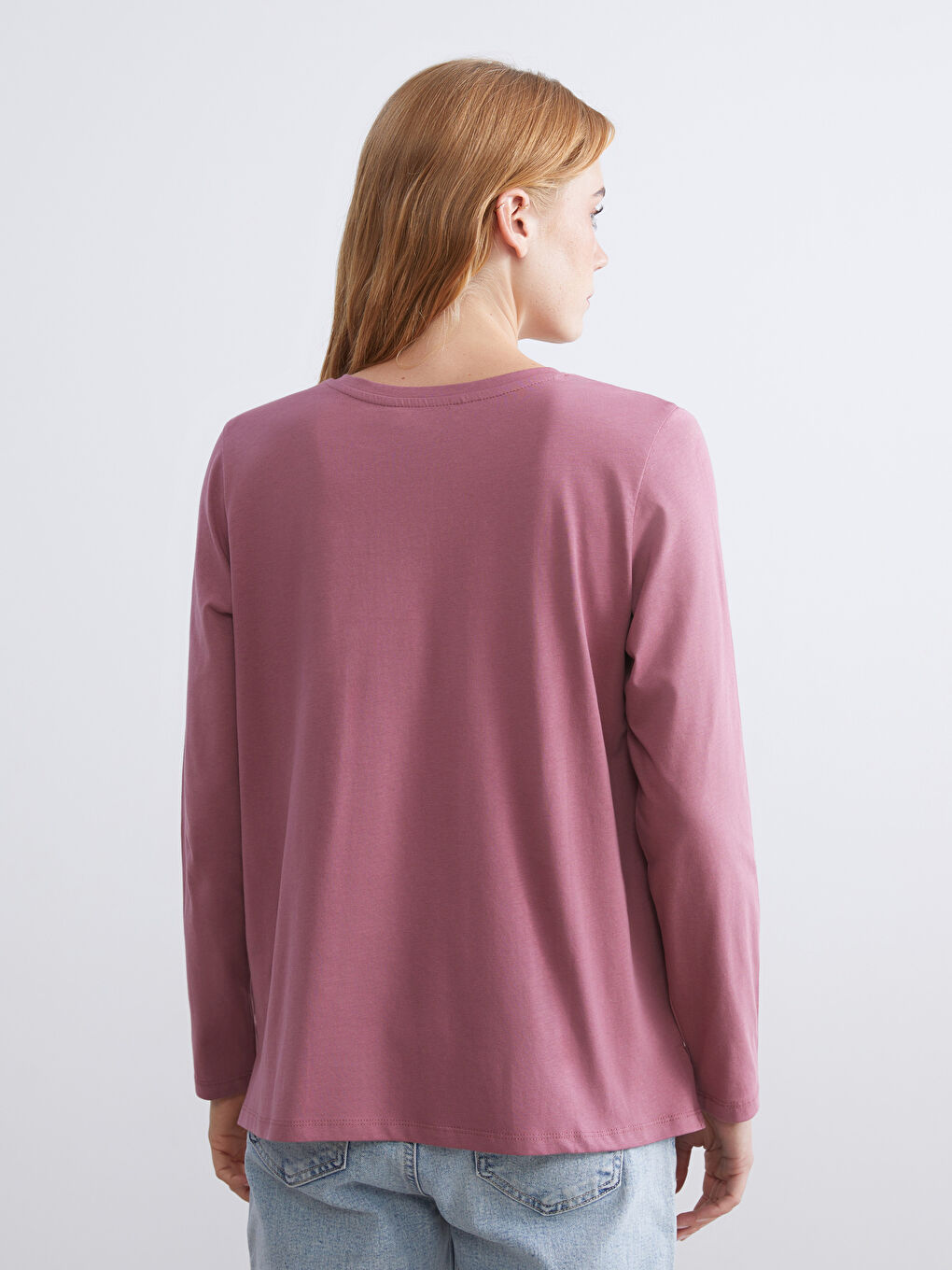 V Neck Women's T-Shirt-3