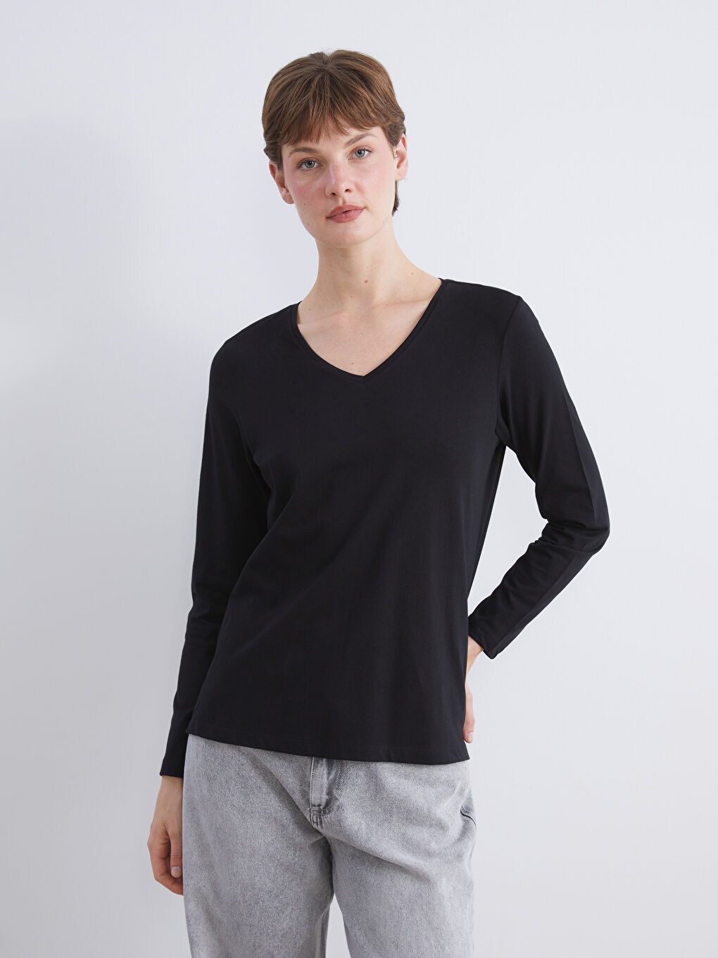 V Neck Women's T-Shirt
