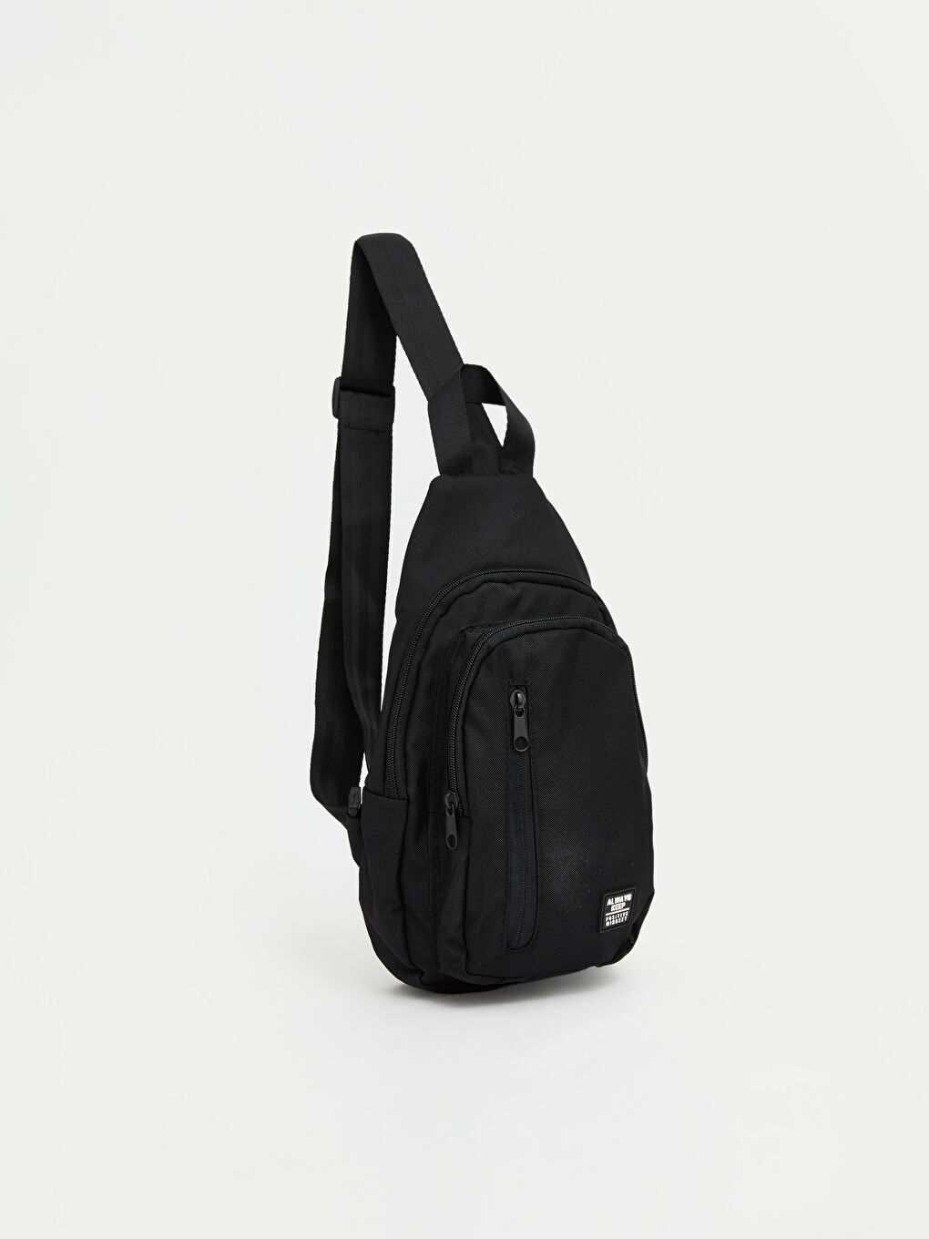 Siyah Baskılı Erkek Çocuk Göğüs Çantası-1