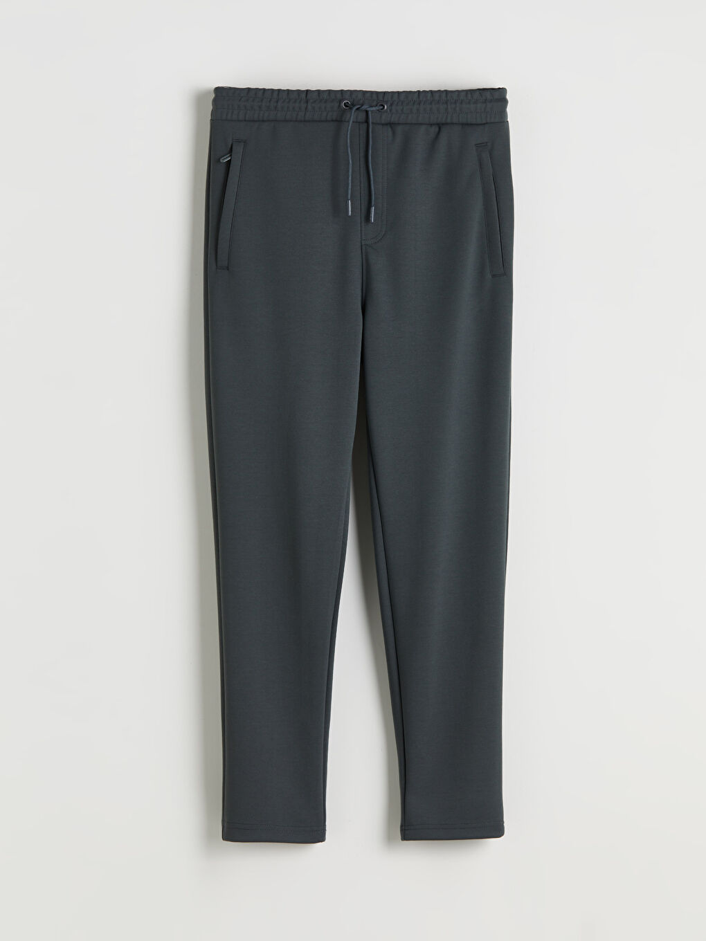 Gri Standart Kalıp Erkek Eşofman Altı-4