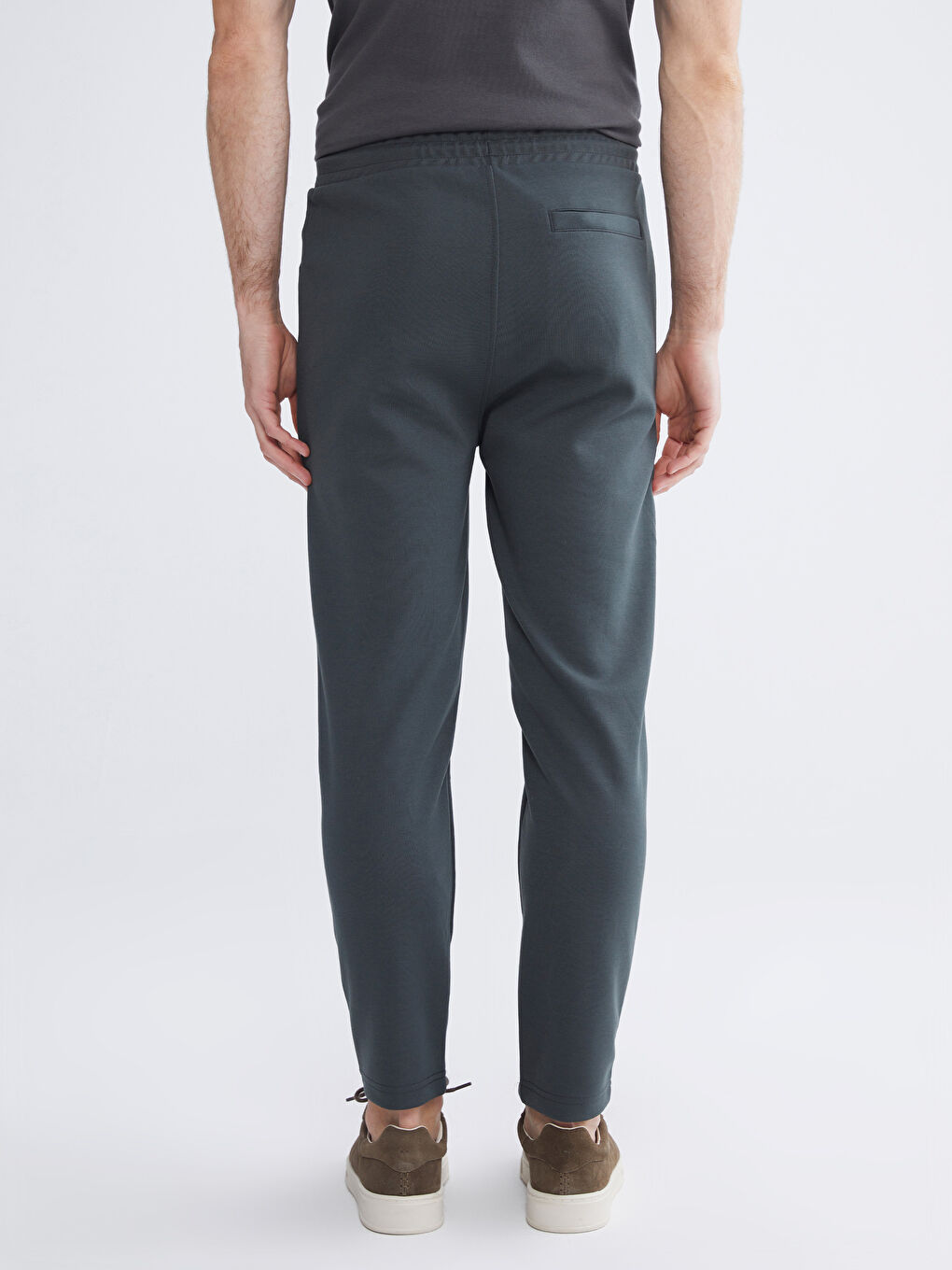 Gri Standart Kalıp Erkek Eşofman Altı-3