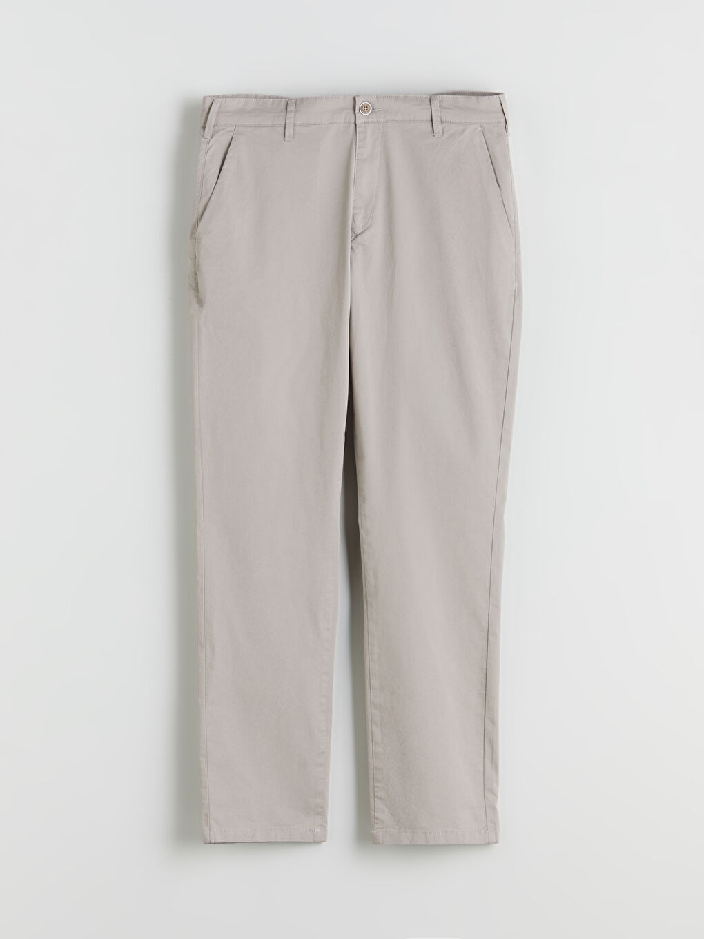 Bej Standart Kalıp Erkek Chino Pantolon-6