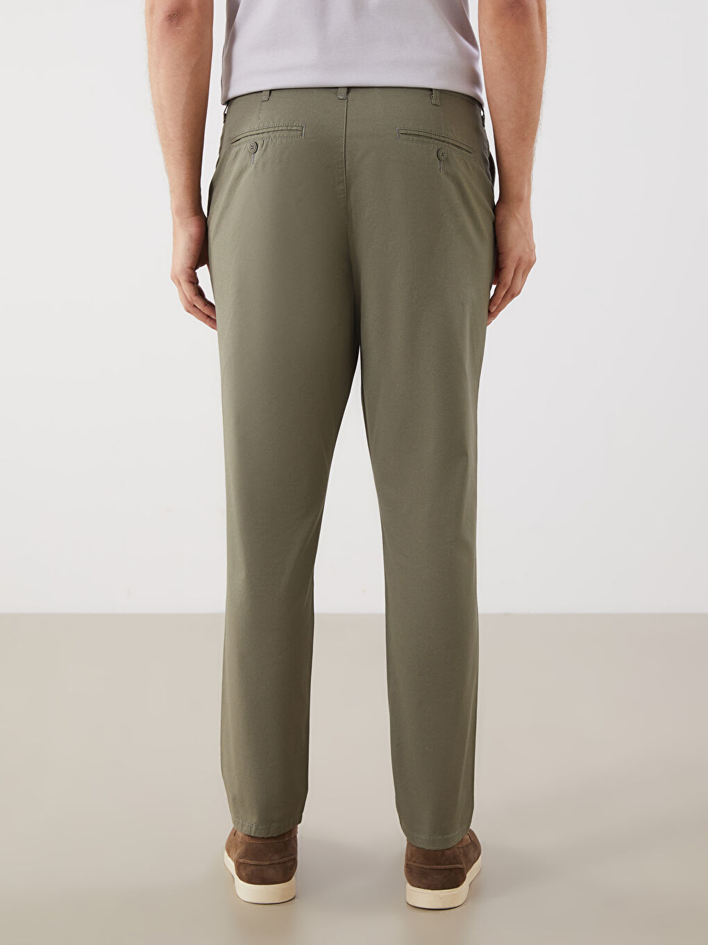 LCWAIKIKI Classic Slim Fit Men's Chino Trousers -W5JF53Z8-P5X