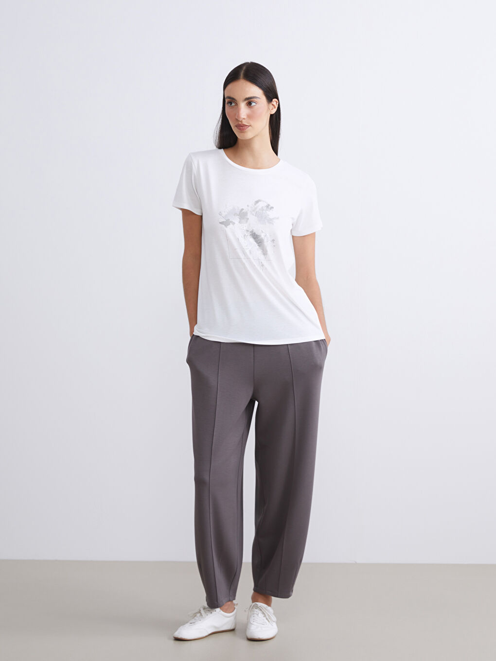 Women's Sweatpants with Elastic Waist
