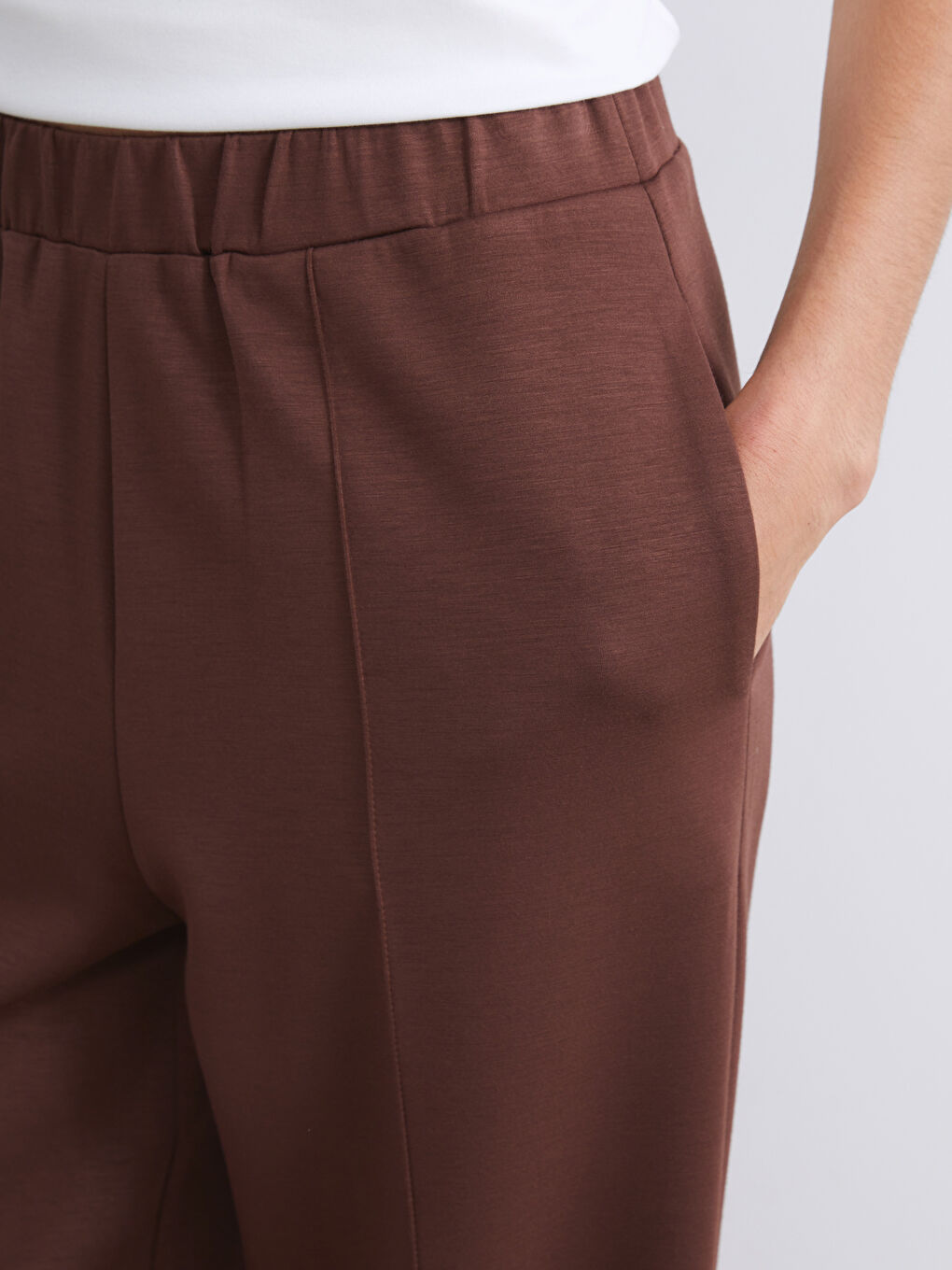 Women's Sweatpants with Elastic Waist-2
