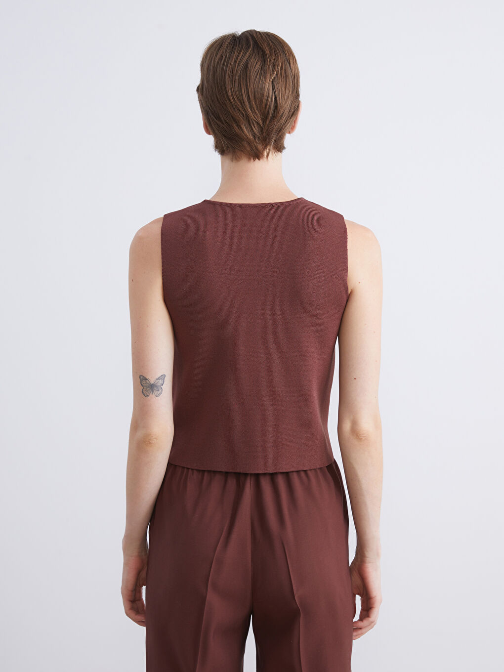 Woman BROWN Blouse-3