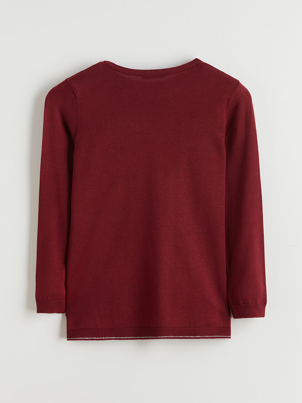 Crew Neck Striped Women's Knitwear Sweater-5