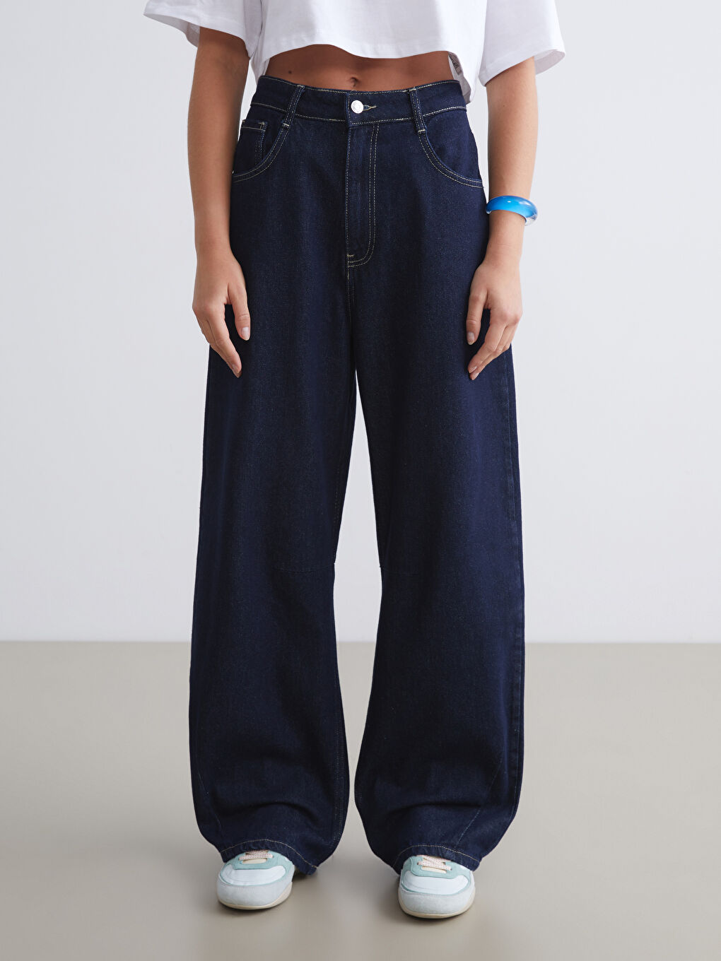 XSIDE Baggy Fit Women's Jeans -W5JG01Z8-CS6