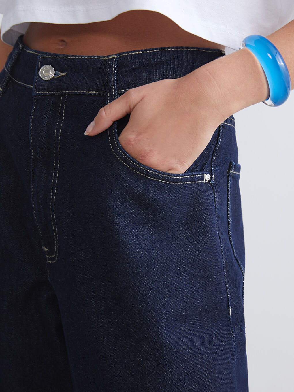 XSIDE Baggy Fit Women's Jeans -W5JG01Z8-CS6