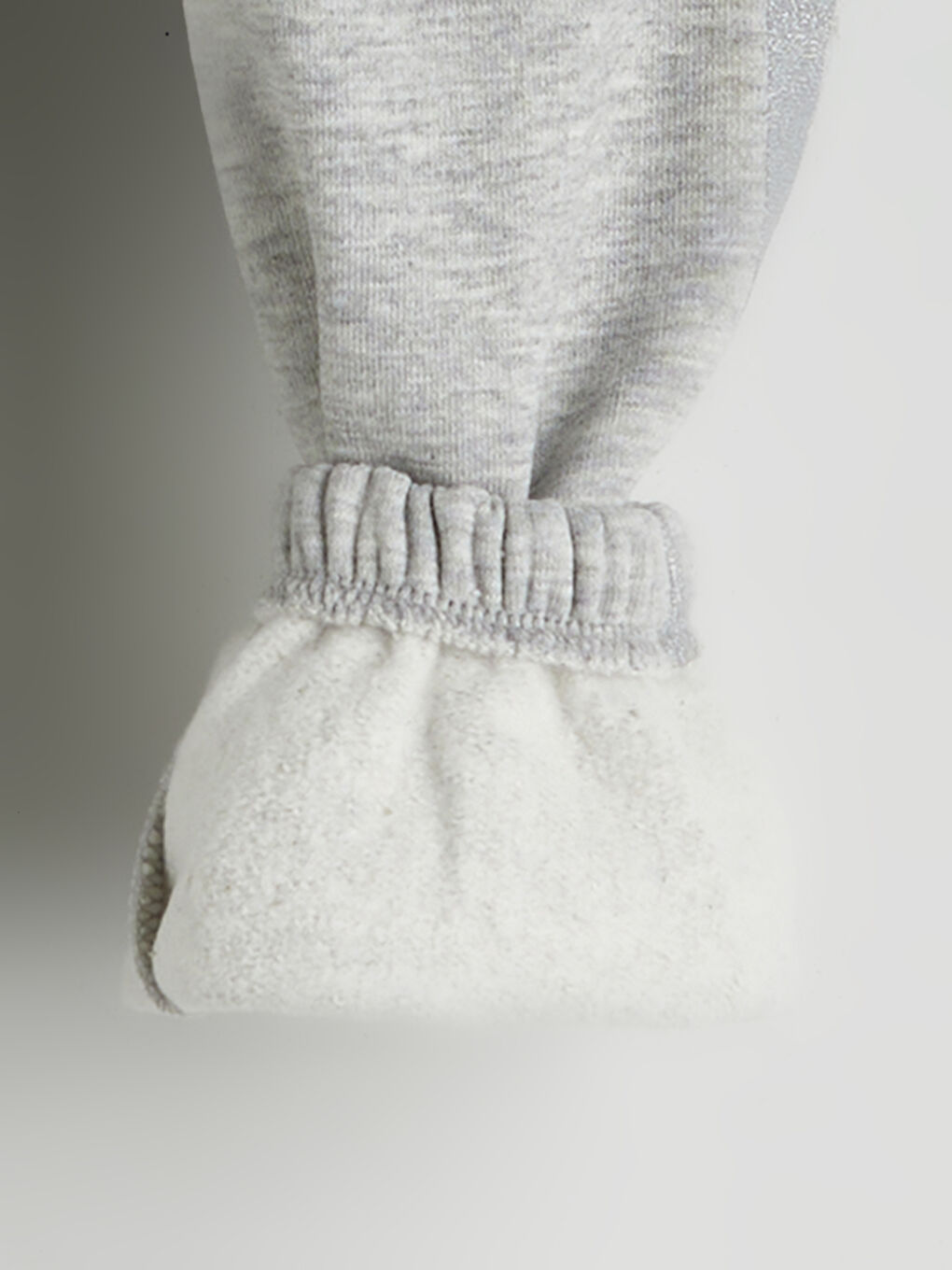 Gri Kapüşonlu Kız Çocuk Eşofman Takım-6