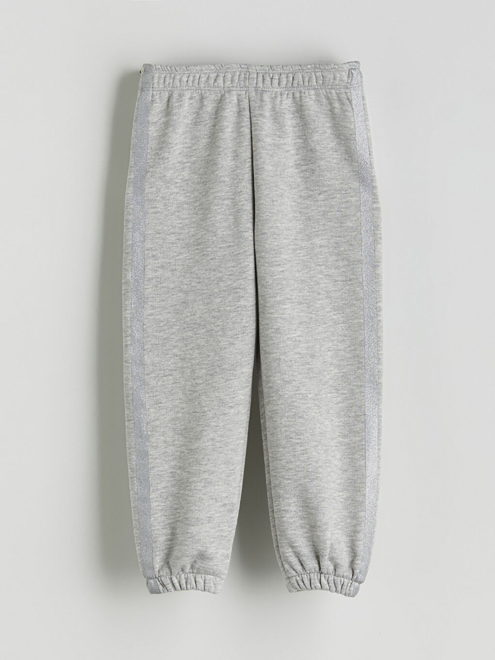 Gri Kapüşonlu Kız Çocuk Eşofman Takım-7