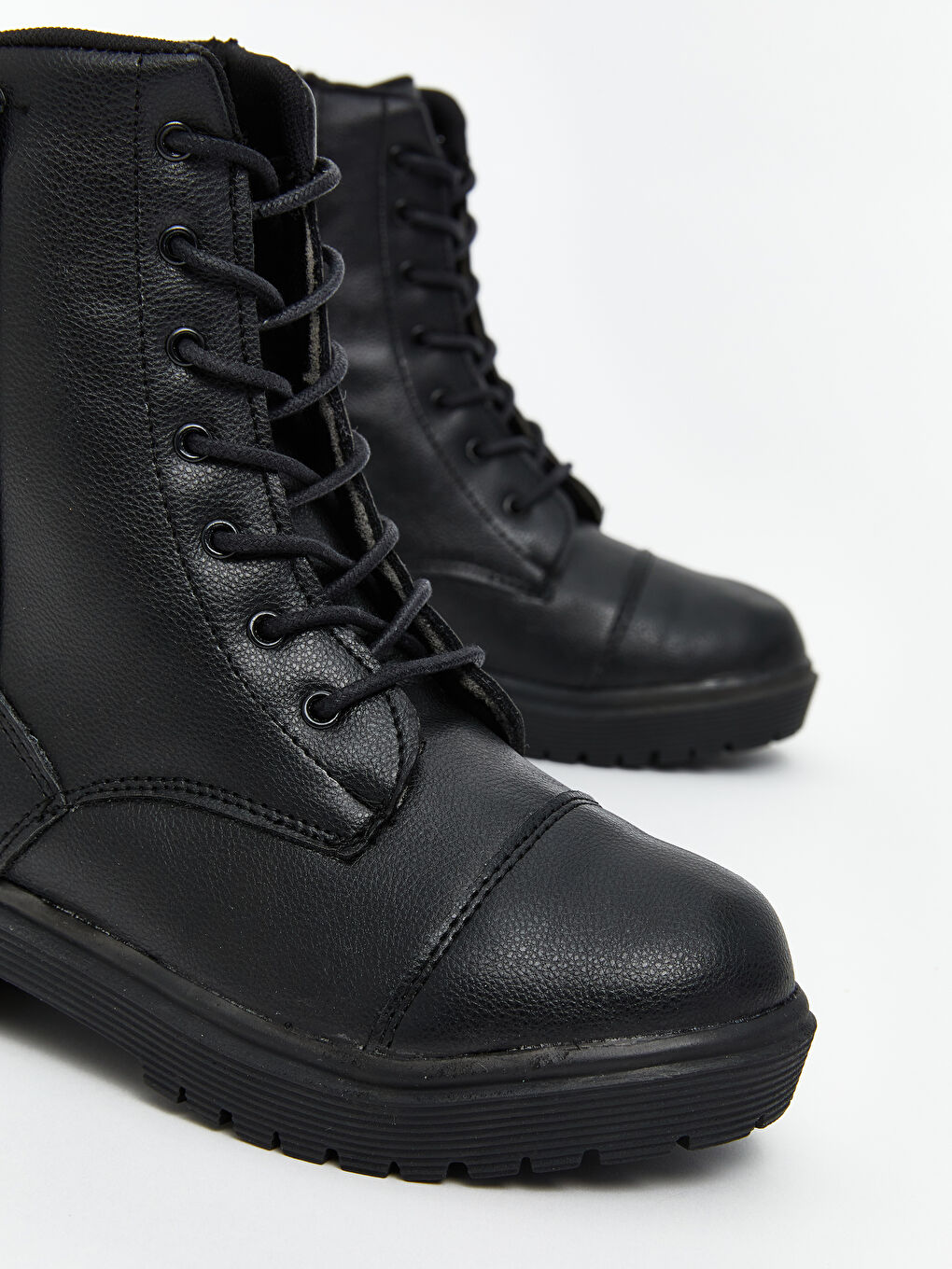 Faux Leather Girls' Boot-2