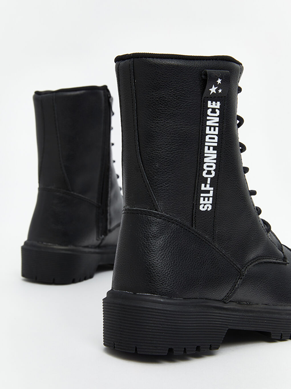 Faux Leather Girls' Boot-4