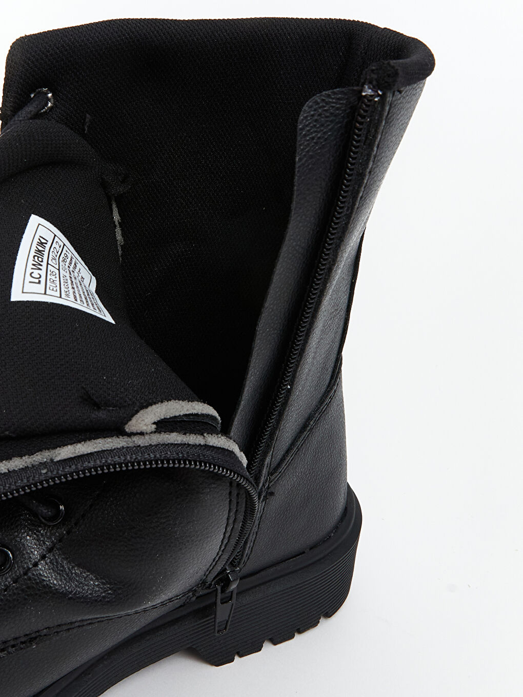 Faux Leather Girls' Boot-6