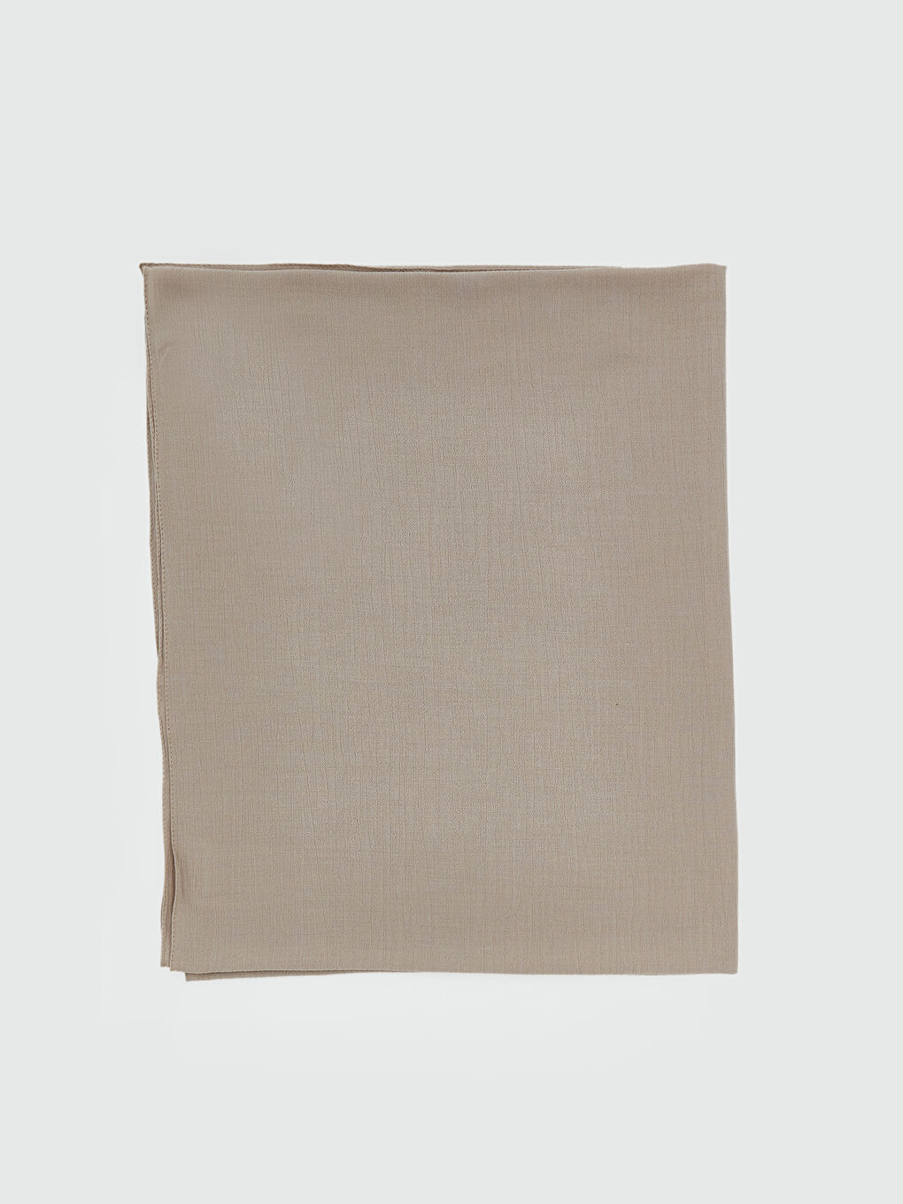 Bej Basic Kadın Şal-1