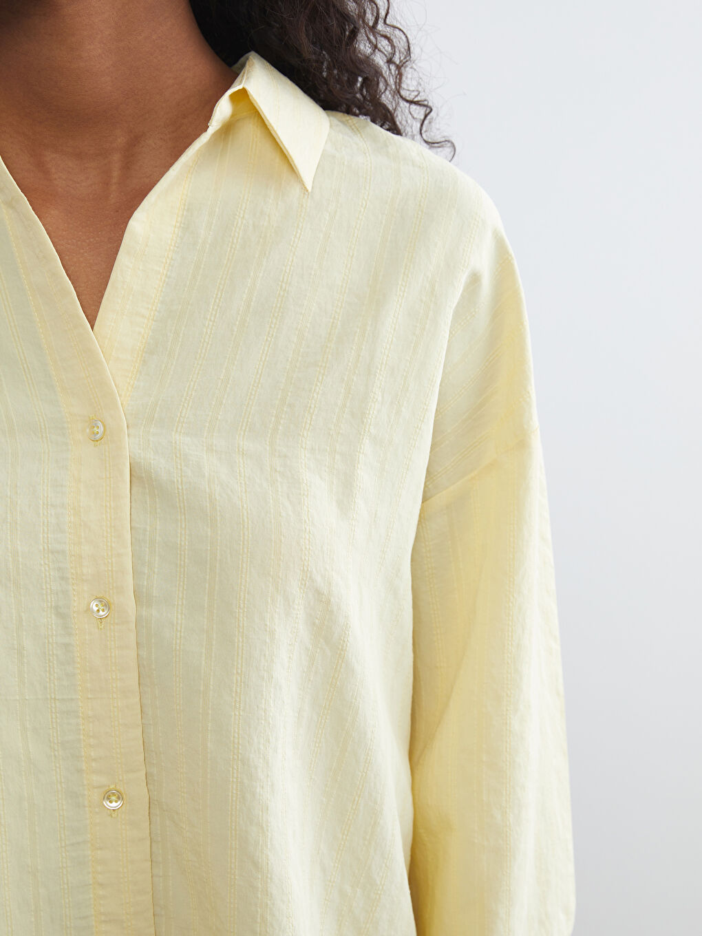 LCW Vision Woman YELLOW Shirt -W5JH02Z8-DJQ