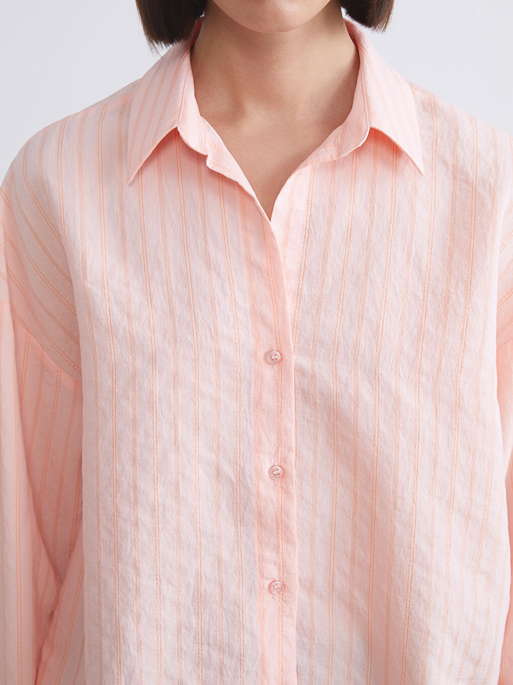 LCW Vision Woman PINK Shirt -W5JH02Z8-EXS