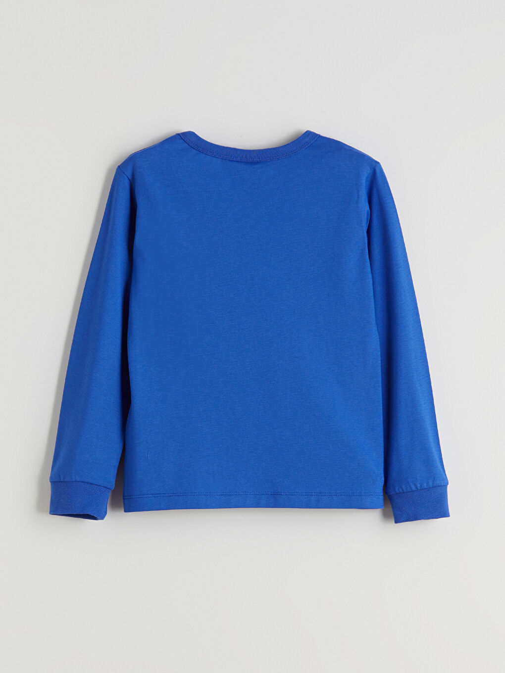 Mavi Bisiklet Yaka Erkek Çocuk Tişört-2