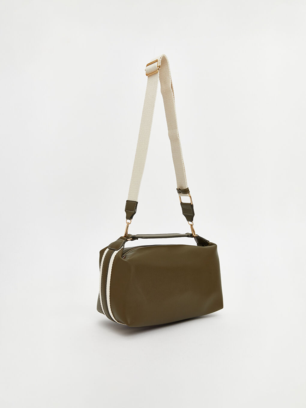 Haki Ayarlanabilir Askılı Kadın Omuz Çantası