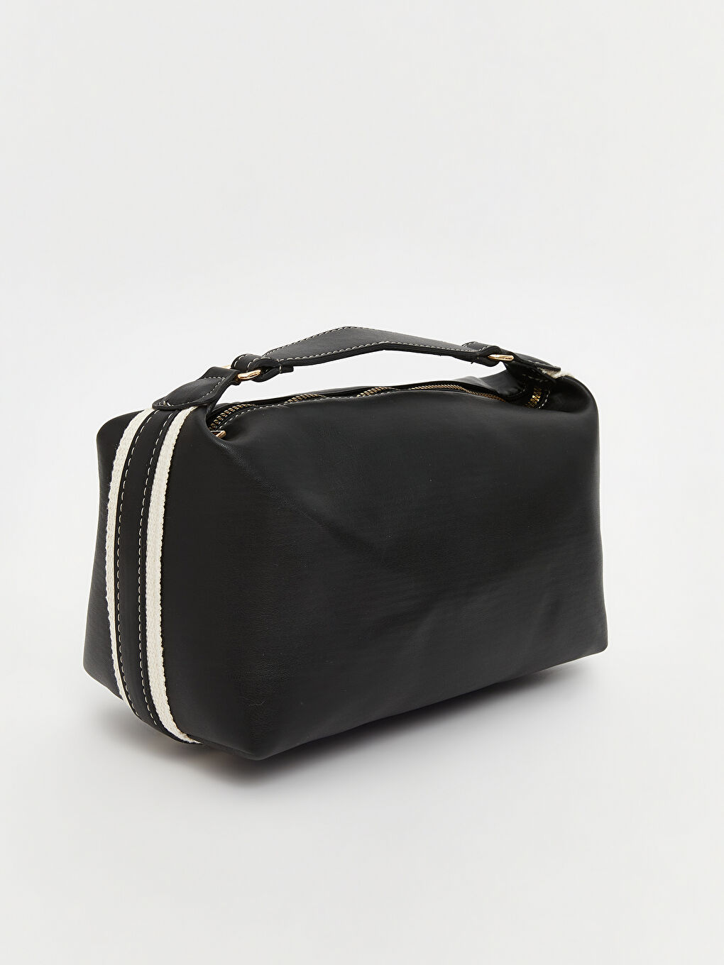 Siyah Ayarlanabilir Askılı Kadın Omuz Çantası-2