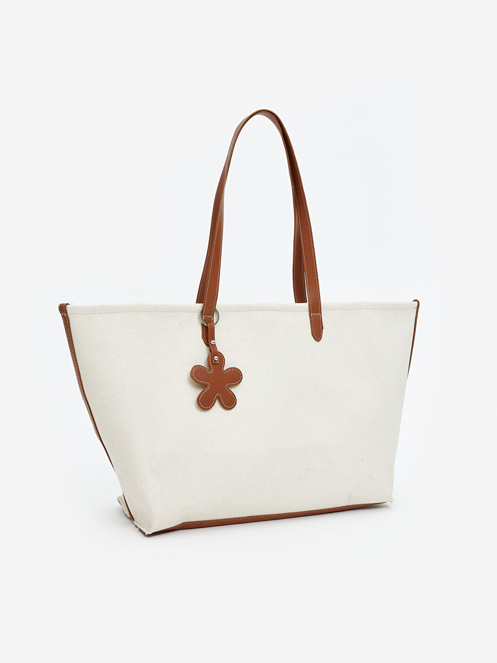 Ekru Kadın Kol Çantası-1