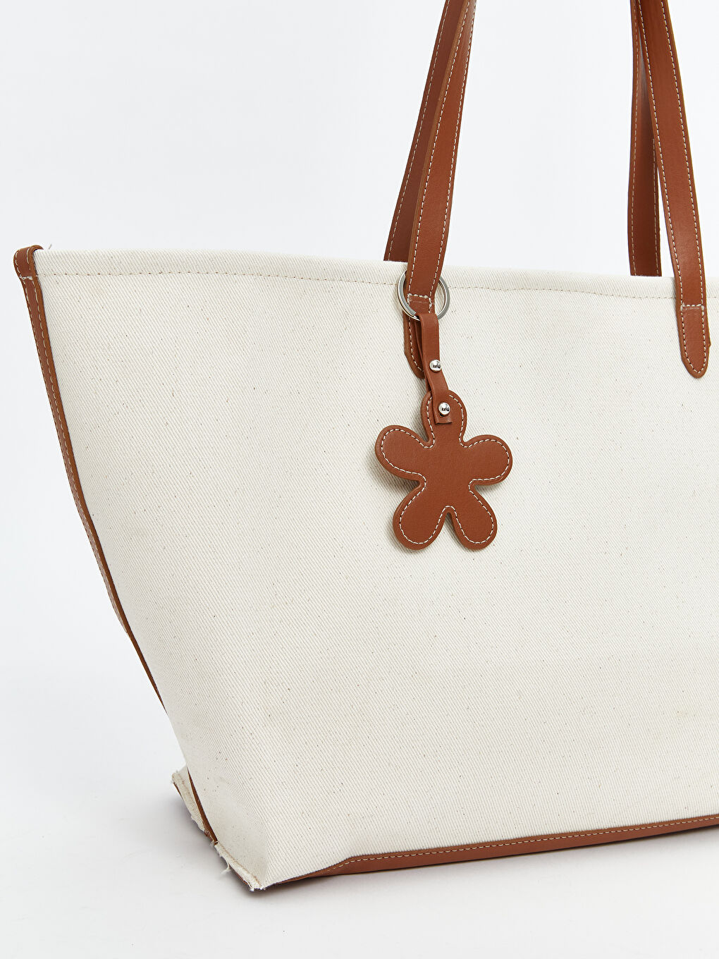 Ekru Kadın Kol Çantası-2