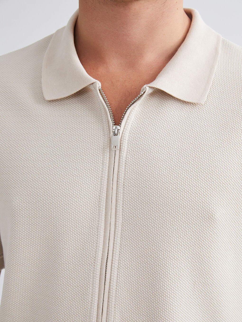 Gri Regular Fit Kısa Kollu Erkek Gömlek-2