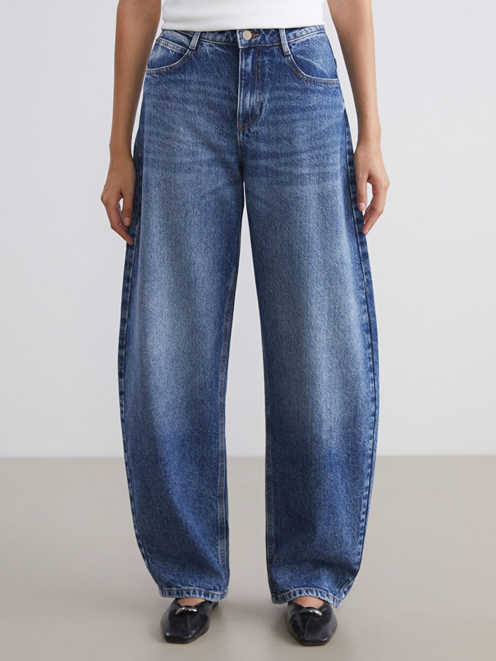 Traperice Balon kroj za Žene-1