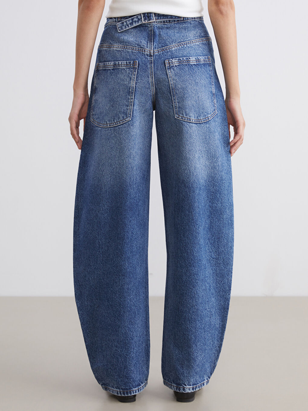 Traperice Balon kroj za Žene-3