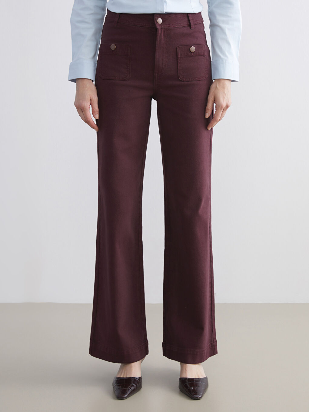 Wideleg Women's Jeans-1