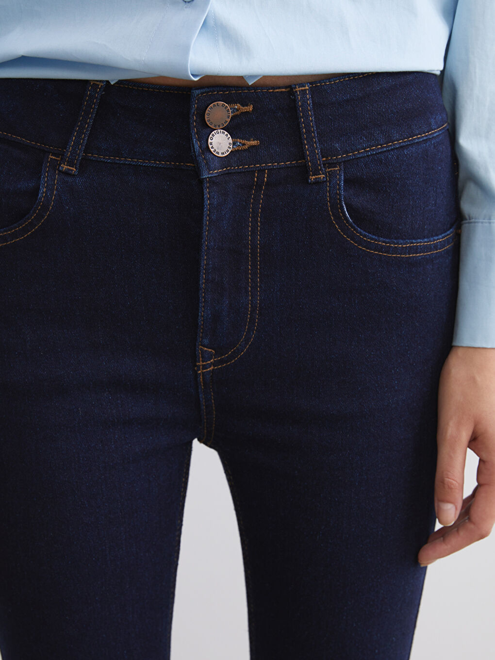 Клёш Женские Джинсы-2