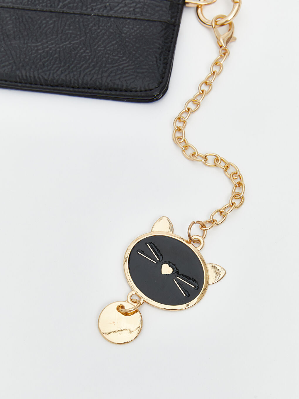 LCW ACCESSORIES Faux Leather Women's Card Holder and Keychain -W5JH81Z8-RQL