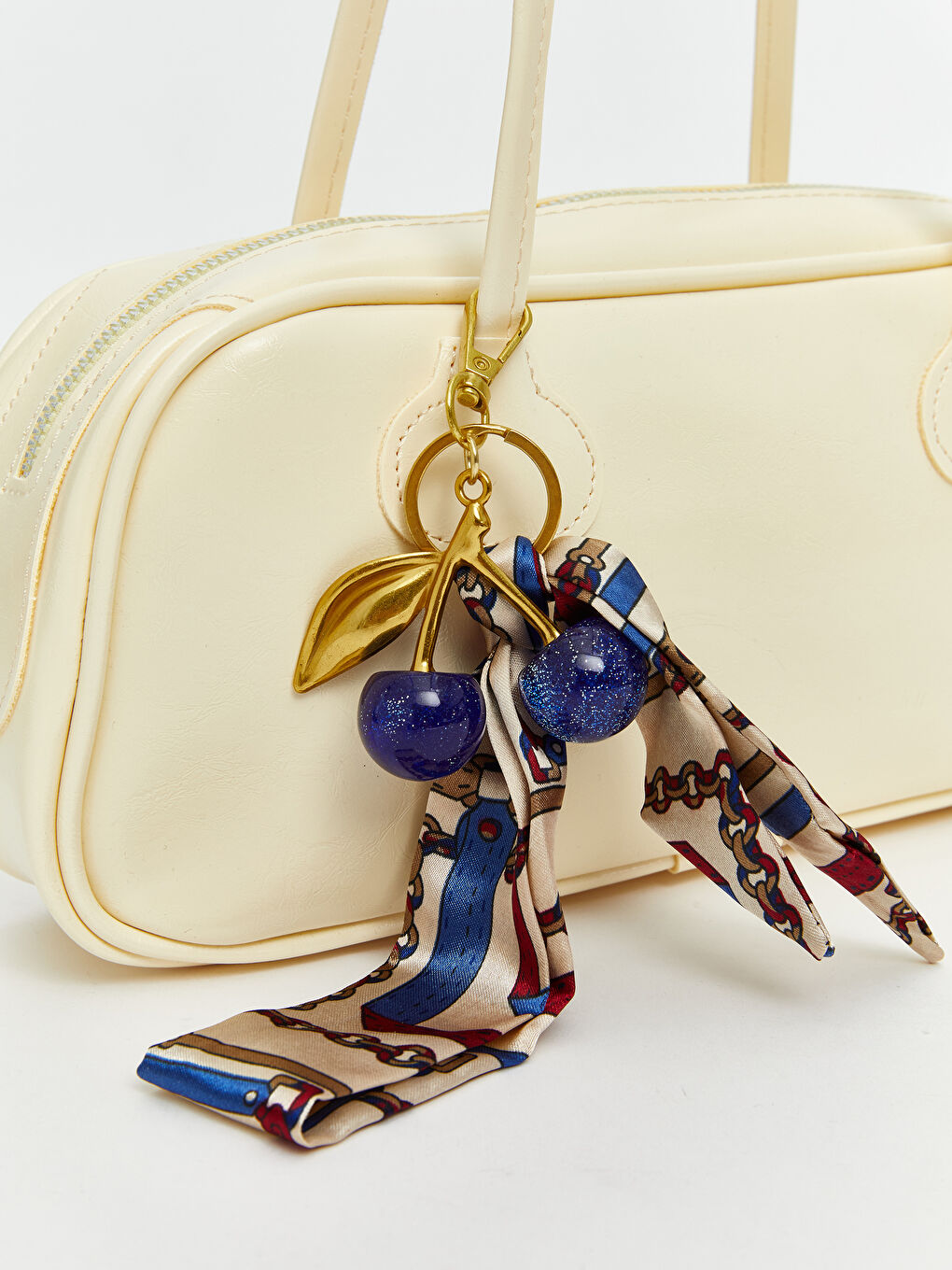 Sarı Deri Görünümlü Kadın Omuz Çantası-1