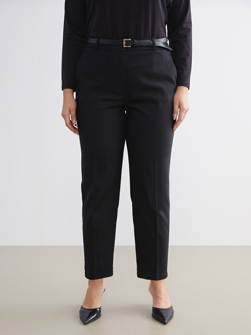 بنطلون أسود امرأة-6