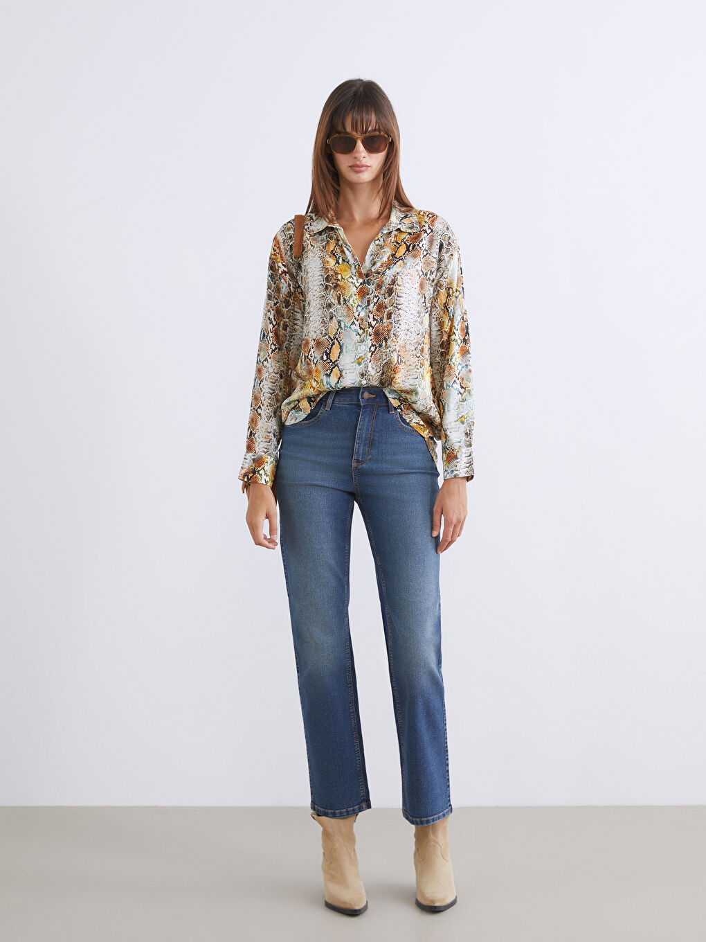 Женские джинсы Mom Fit