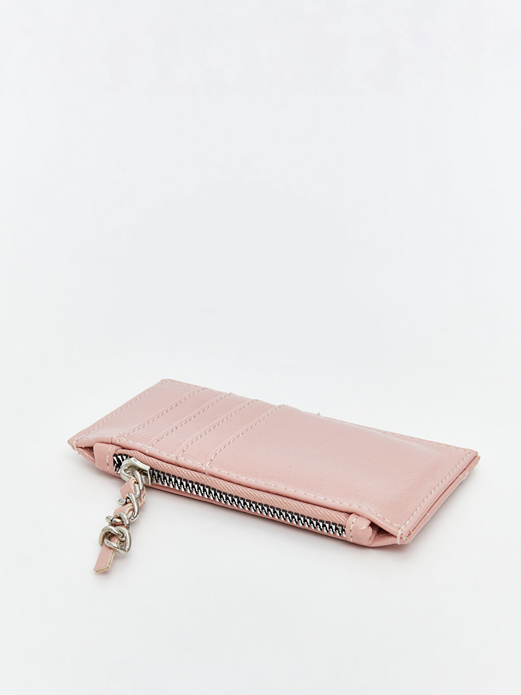 Pembe Deri Görünümlü Kadın Kartlık-2