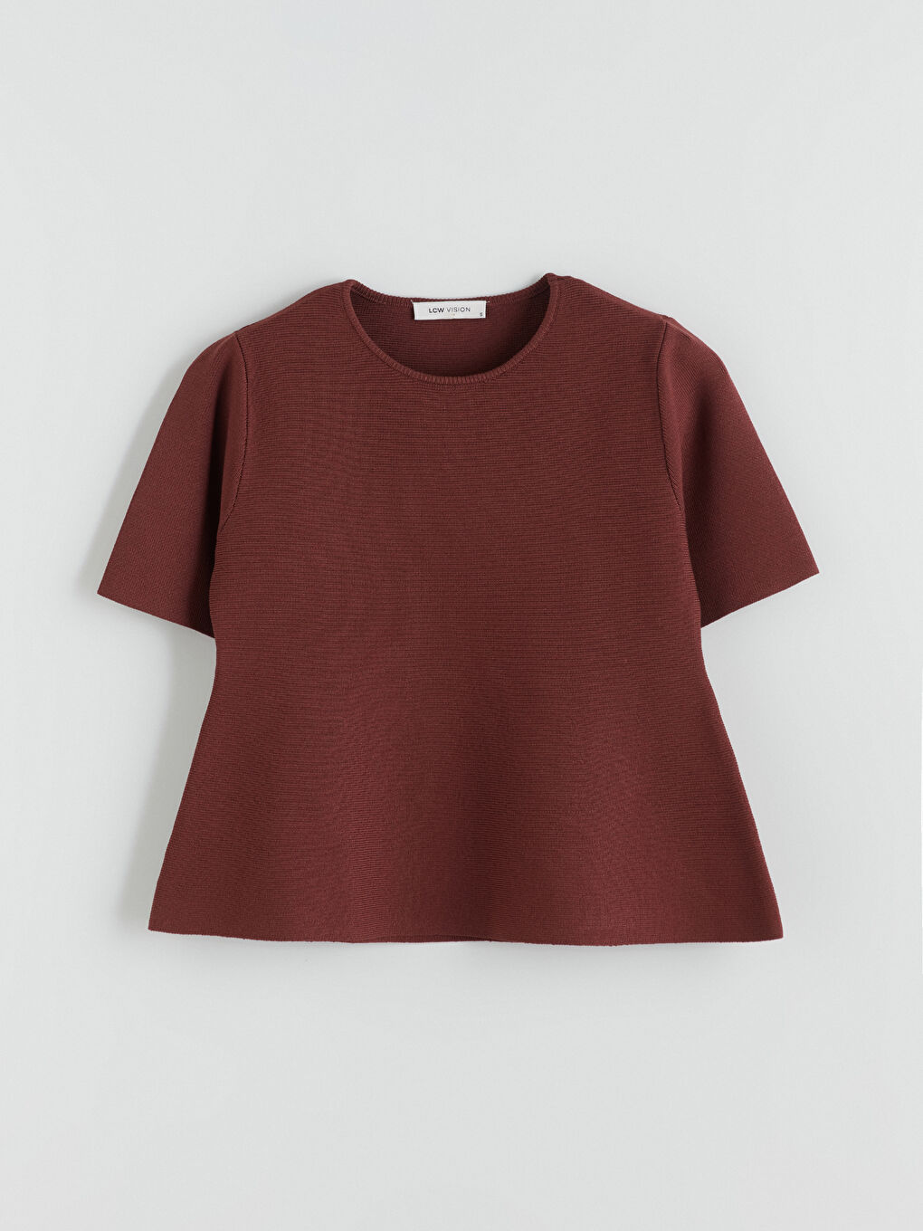 Crew Neck Women's Knitwear Sweater-3