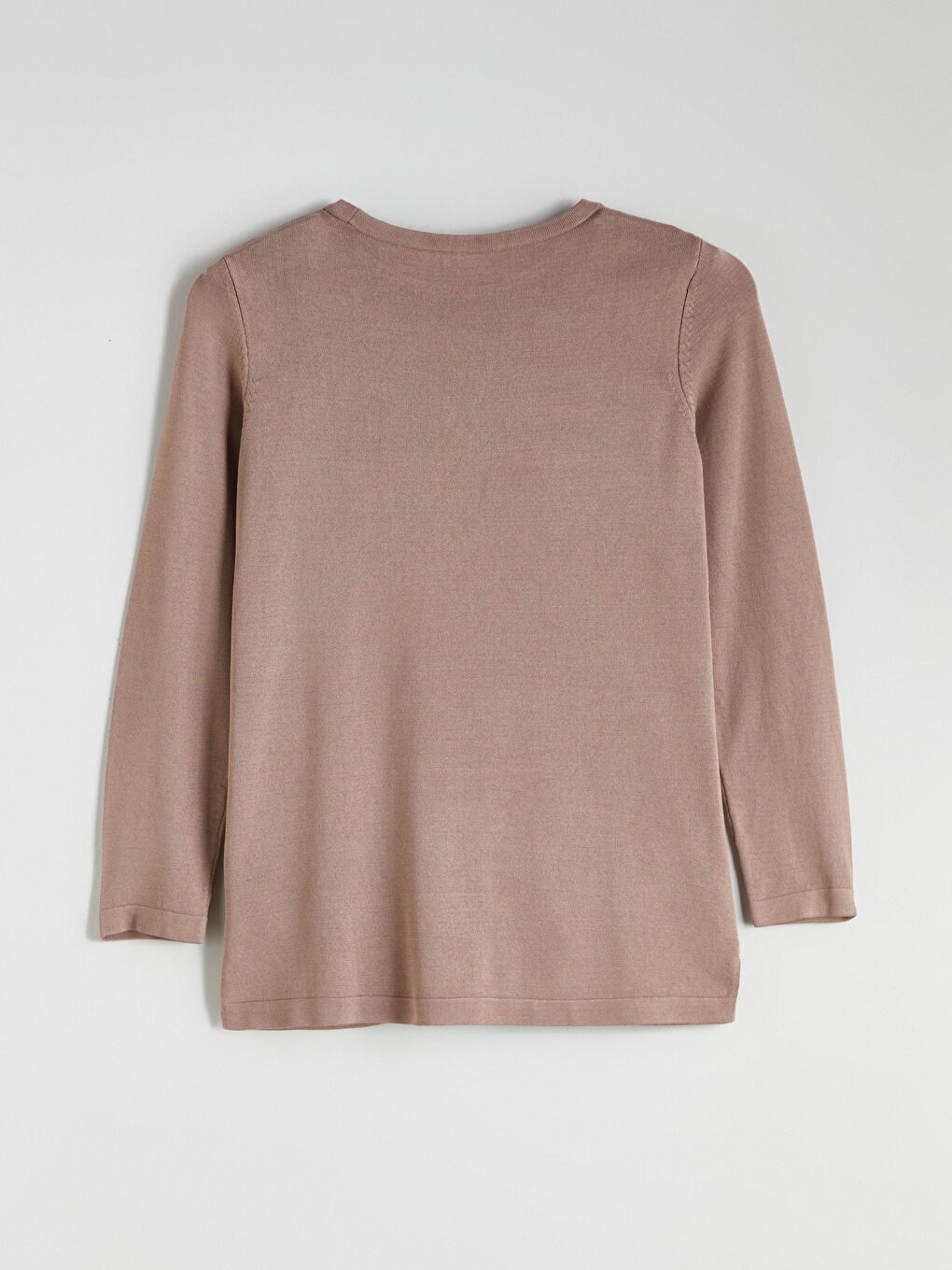 Crew Neck Rhinestone Embellished Women's Knit Sweater-5