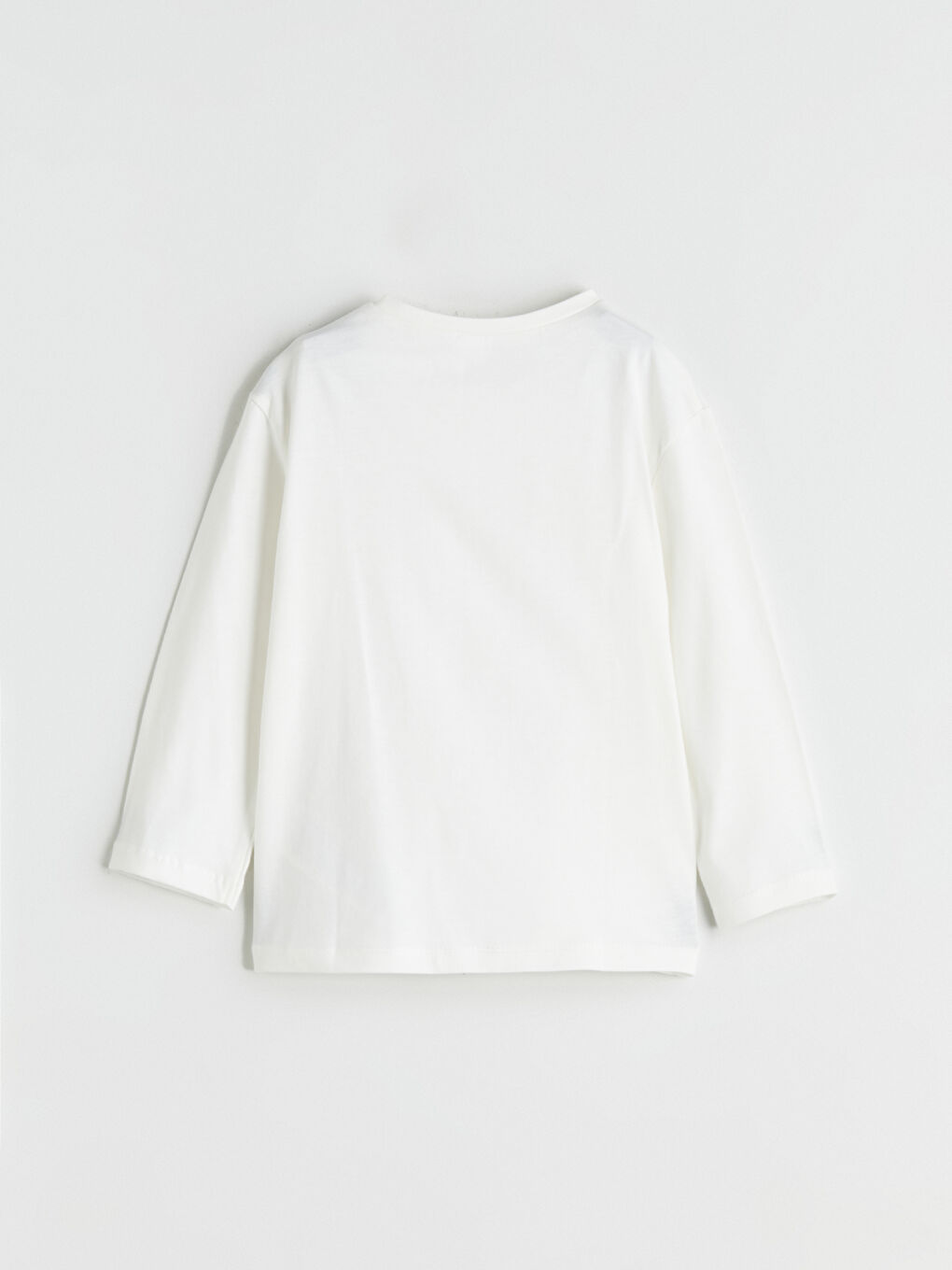 Ekru Bisiklet Yaka Atatürk Baskılı Kız Çocuk Tişört-2