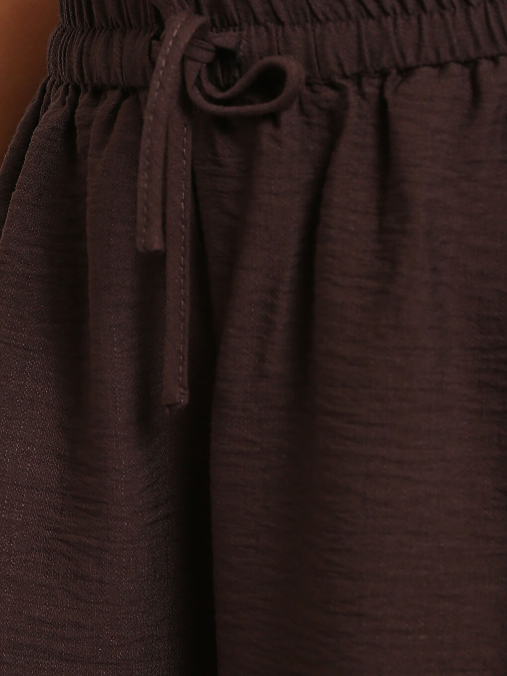 ელასტიური წელის ფართო შარვალი ქალებისთვის-2