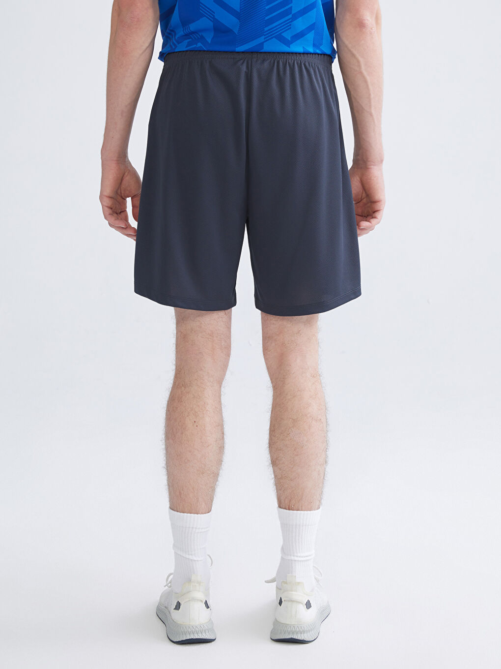 Regular Fit Real Madrid Printed Men's Fan Shorts-3
