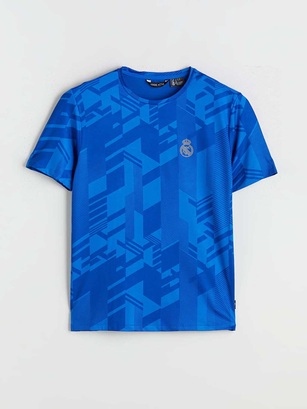 Crew Neck Real Madrid Printed Men's Fan T-Shirt-4
