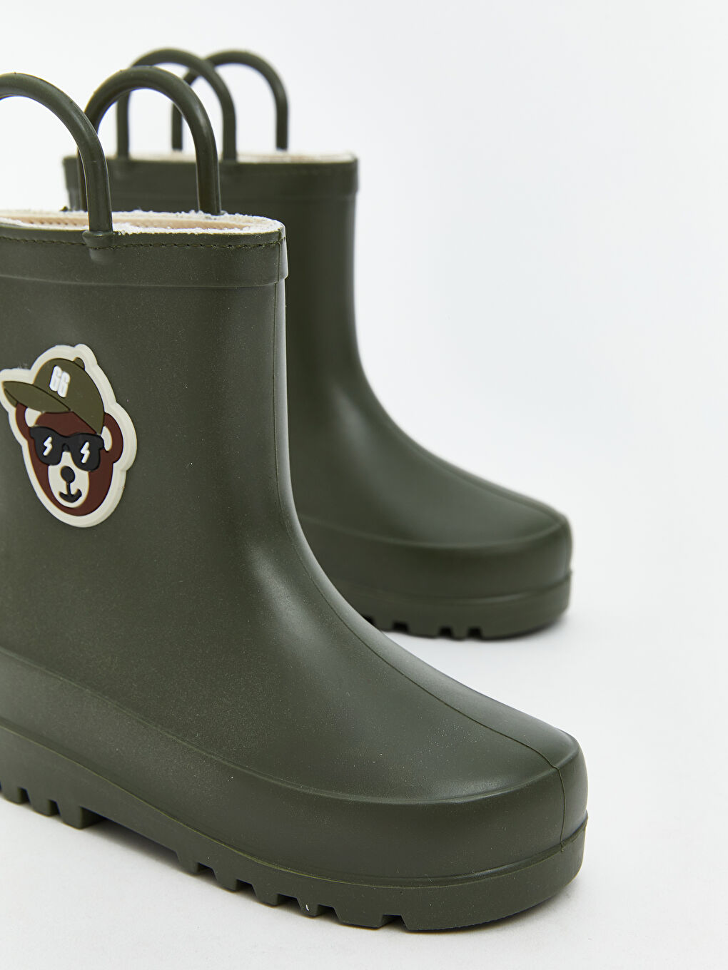 Haki Baskılı Erkek Bebek Yağmur Botu-2