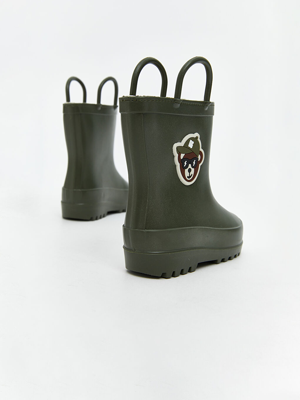 Haki Baskılı Erkek Bebek Yağmur Botu-4