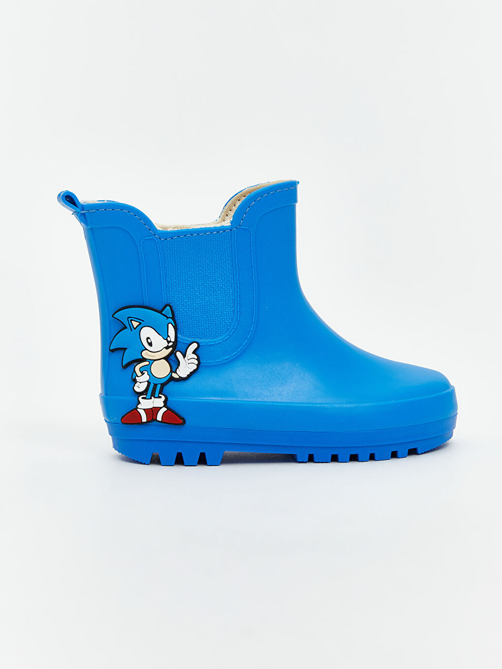 Mavi Sonic Baskılı Erkek Bebek Çizme-1