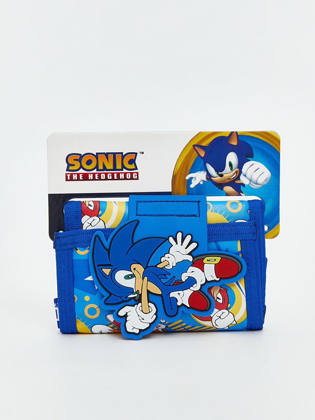 Sonic Printed Boys' Wallet-3